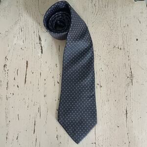 Christian‎ Dior 100% Silk Men’s Necktie Blue Formal Business Office Preppy